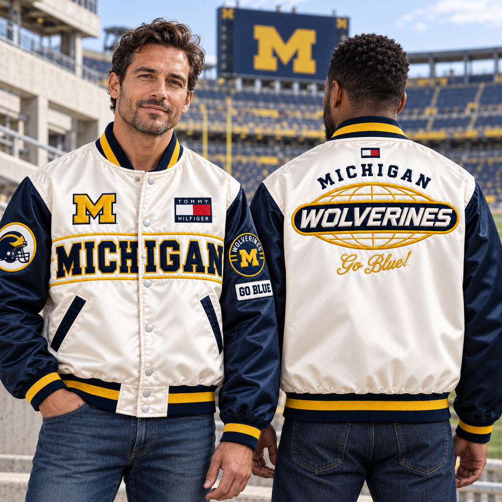 MWR Satin Boxy Varsity Jacket NTKO