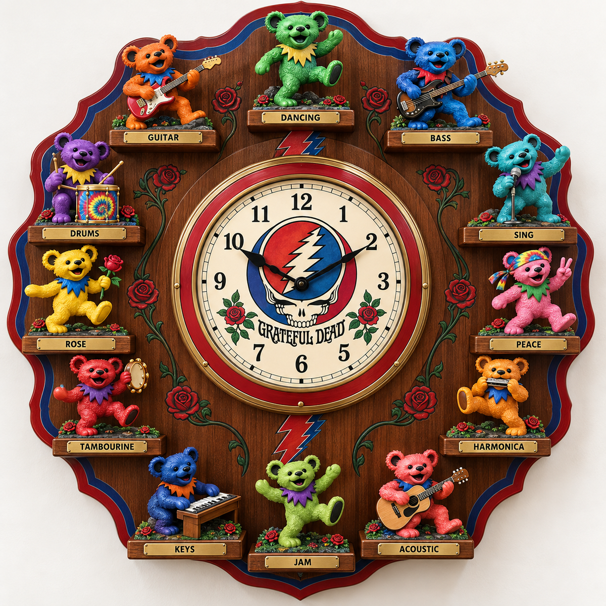 GRFD Premium Mascot Sculpture Clock Collection PTKL