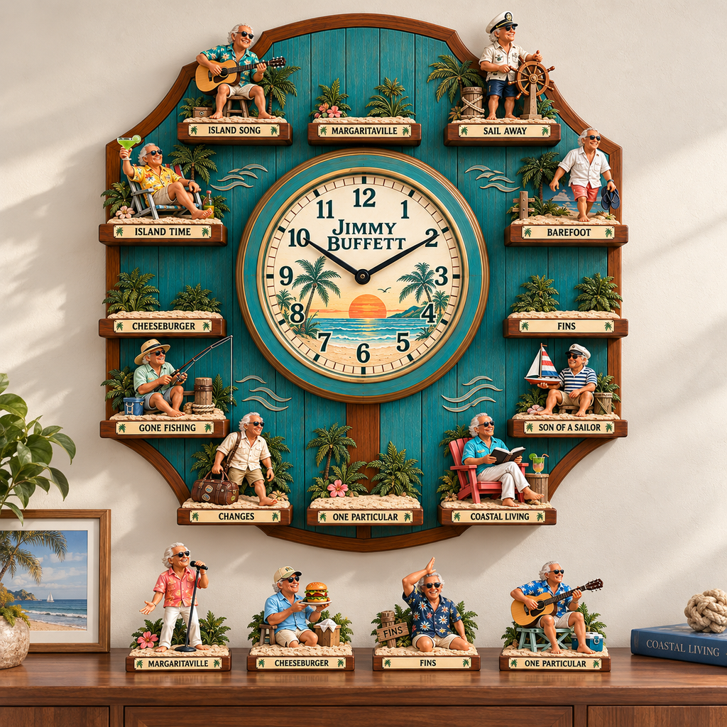 JBT Premium Mascot Sculpture Clock Collection PTKL
