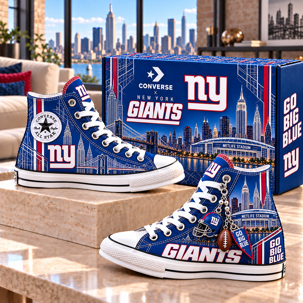 NYG Premium High-Top Sneakers PNPA