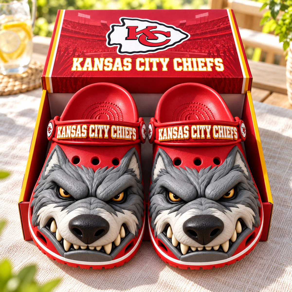 KCC Premium FIERCE 3D MASCOT CLOGS HQH