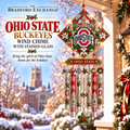 OSB Premium Christmas Stained Glass Wind Chime NTNA