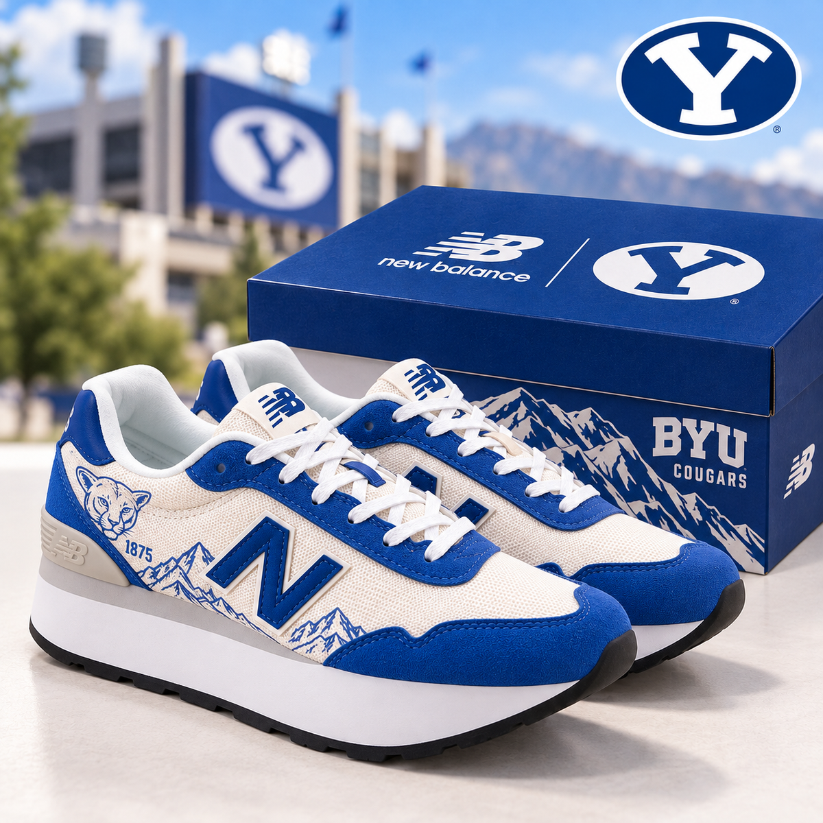 BYU 515H Platform Sneakers TNSM