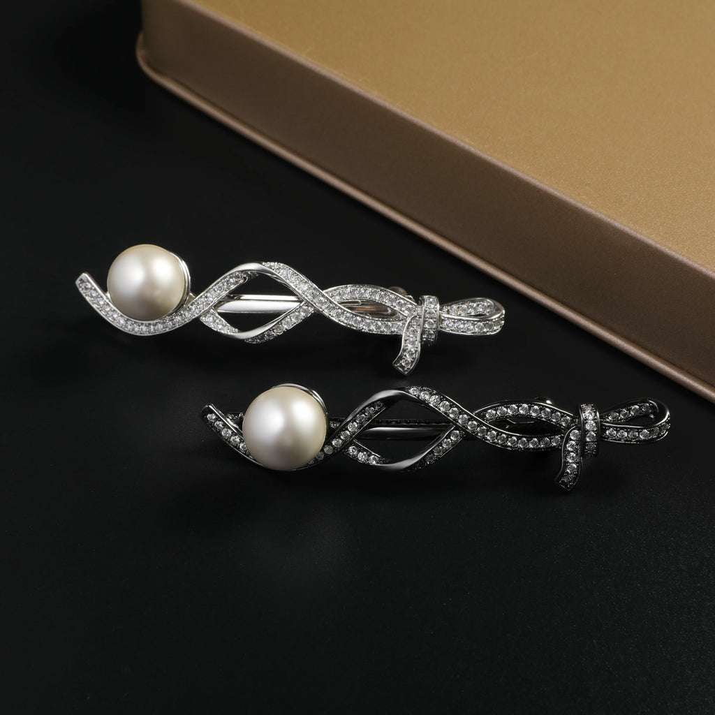 Large Size Pearl Hair Women's hair clips Luxury hair jewelry designed for women and girls hair clips