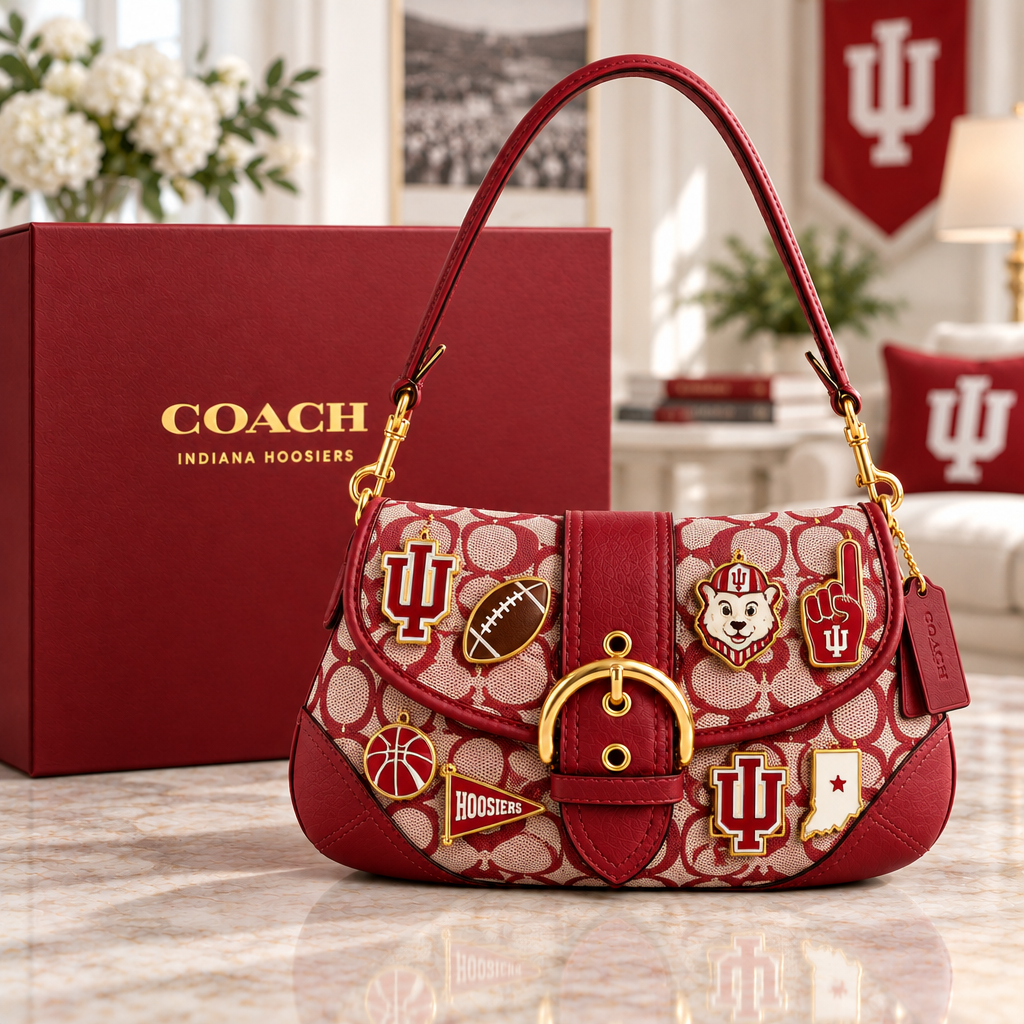 Indiana Hoosiers Soho Bag With Charm