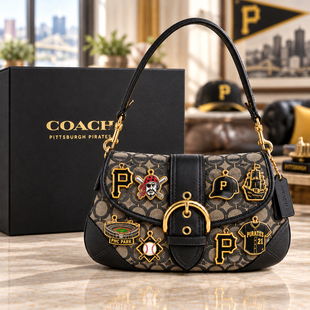 Pittsburgh Pirates Soho Bag With Charm