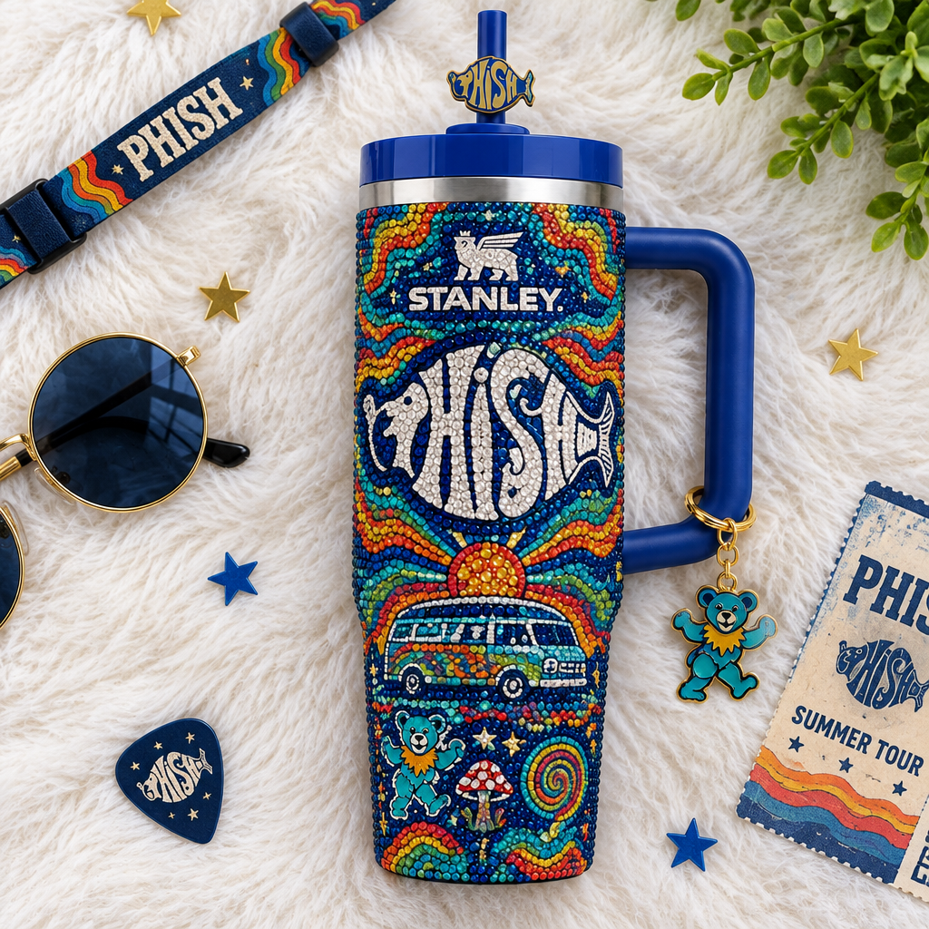 Phish 40oz Tumbler With Handle TTNL