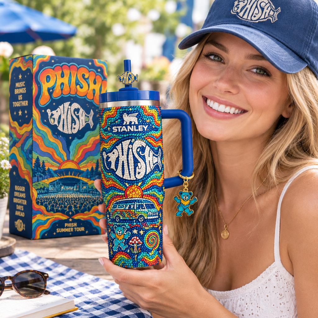 Phish 40oz Tumbler With Handle TTNL