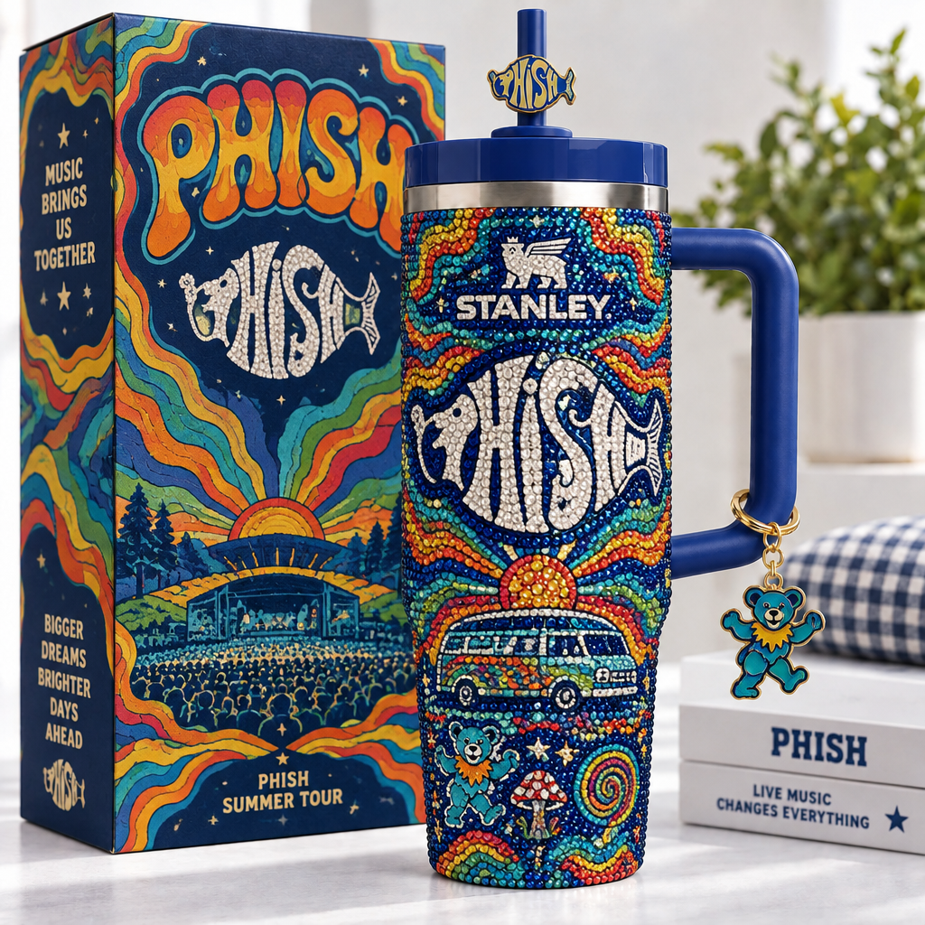 Phish 40oz Tumbler With Handle TTNL