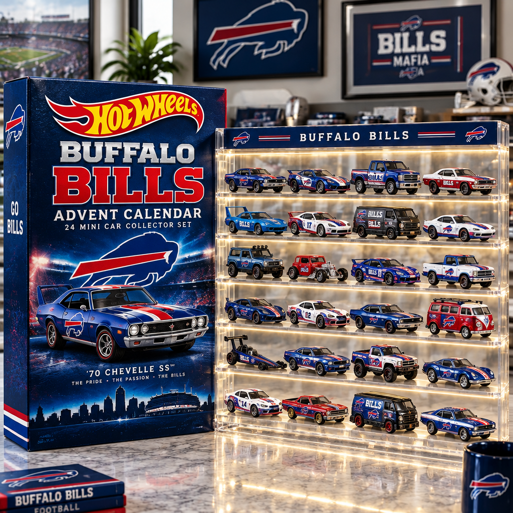 Buffalo Bills Premium Mini Car Advent Calendar